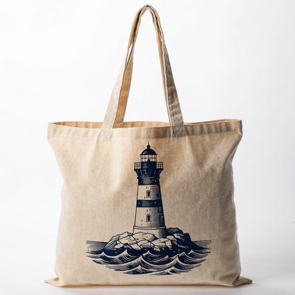 Sac en toile Le phare